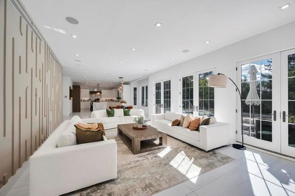 Interior, Kitchen, Living room, Pendant Lights, Recessed Lighting