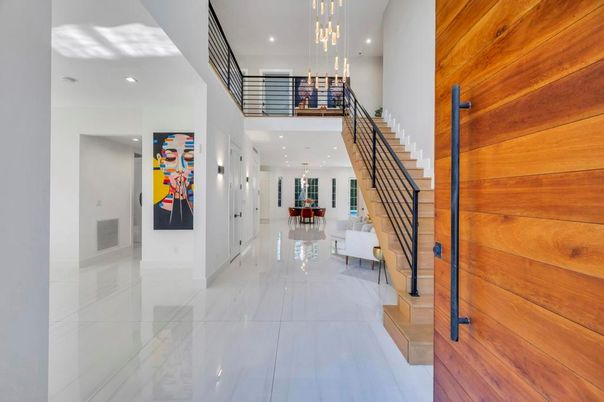 Interior, Marble, Pendant Lights, Recessed Lighting