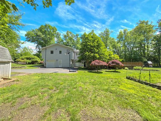 Backyard, Detached Garage, Exterior