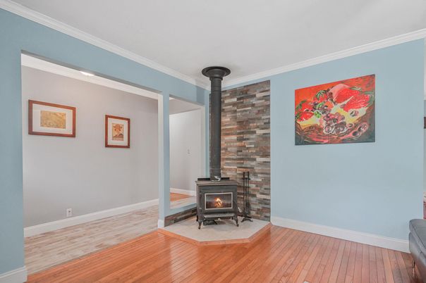Fireplace, Interior, Wood Texture Flooring