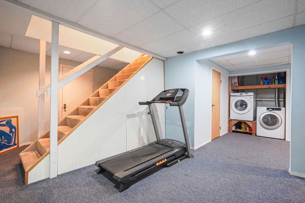 Fitness Equipment, Interior, Recessed Lighting, Utility Closets, Washer
