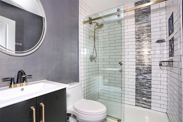 Bathroom, Glass Shower, Interior