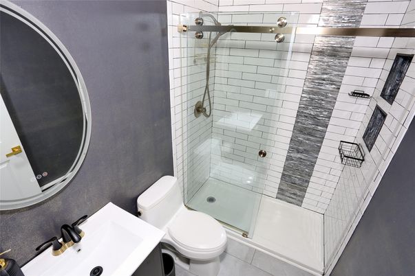 Bathroom, Glass Shower, Interior