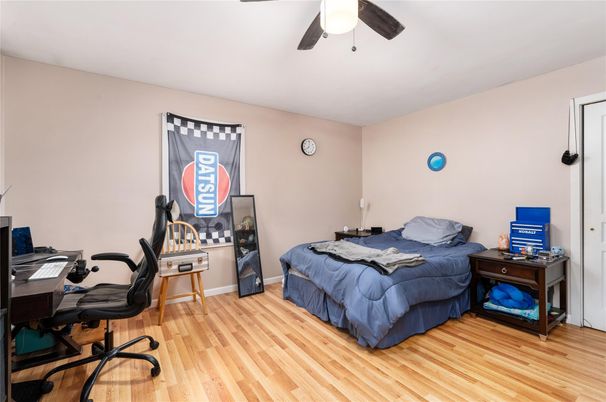 Bedroom, Home Office, Interior, Wood Texture Flooring