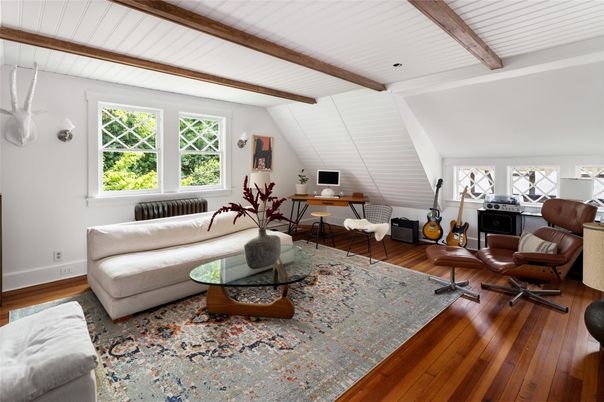 Interior, Living room, Wooden Beams, Wood Texture Flooring