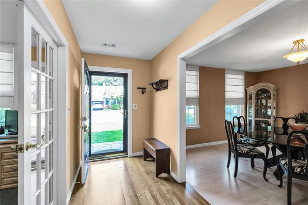 Dining room, Interior, Wood Texture Flooring