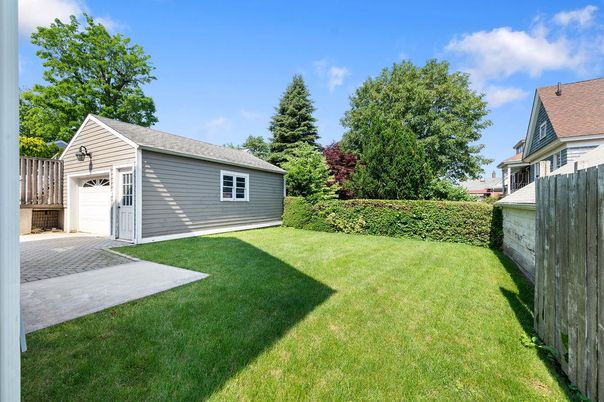 Backyard, Detached Garage, Exterior