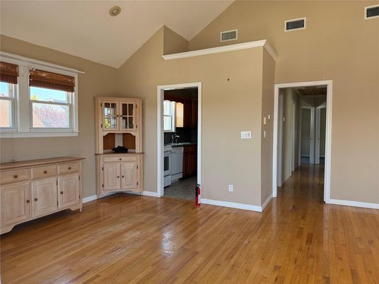 Empty room, Interior, Kitchen, Wood Texture Flooring