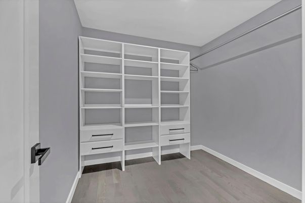 Interior, Recessed Lighting, Walk-in Closets, Wood Texture Flooring