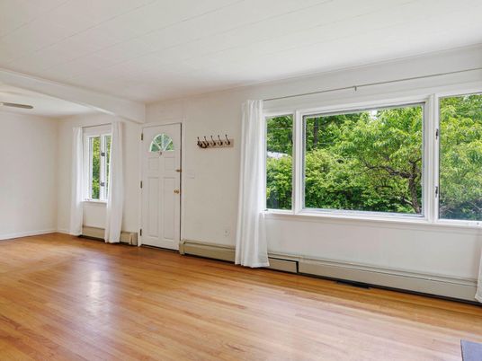 Empty room, Interior, Wood Texture Flooring