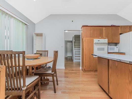 Dining room, Interior, Kitchen, Wood Texture Flooring