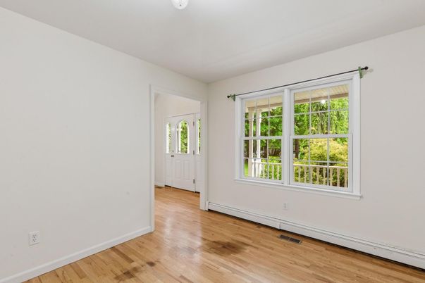 Empty room, Interior, Wood Texture Flooring