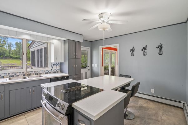 Dining room, Interior, Kitchen