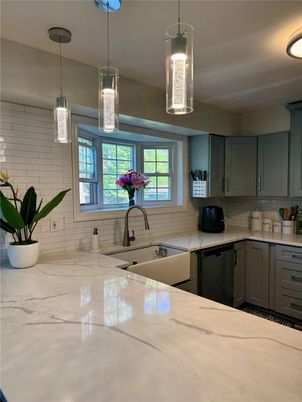 Interior, Kitchen, Pendant Lights