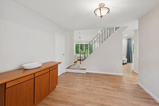 Interior, Recessed Lighting, Wood Texture Flooring