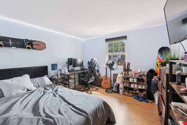 Bedroom, Home Office, Interior, Wood Texture Flooring