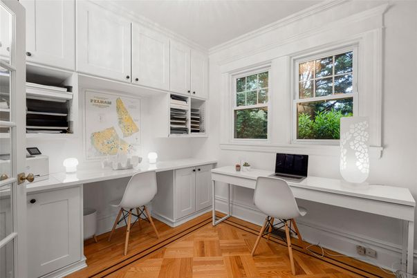 Home Office, Interior, Wood Texture Flooring