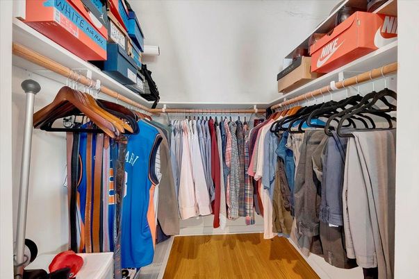 Interior, Walk-in Closets, Wood Texture Flooring