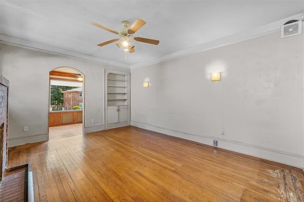 Empty room, Interior, Wood Texture Flooring