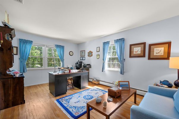Home Office, Interior, Wood Texture Flooring