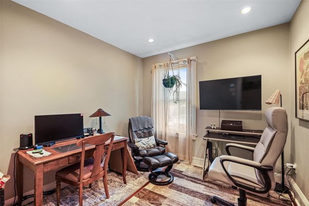 Home Office, Interior, Recessed Lighting