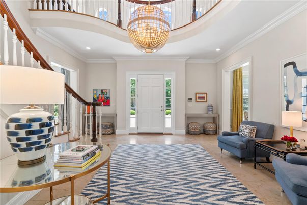 Chandelier, Interior, Recessed Lighting