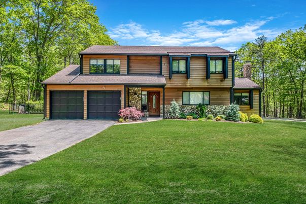 Attached, Backyard, Exterior, Facade, Raised Ranch