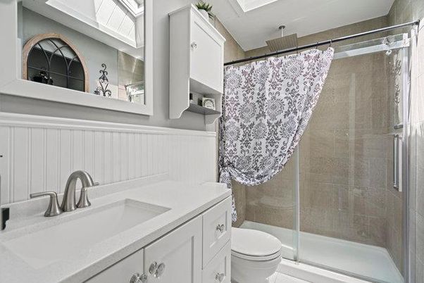 Bathroom, Glass Shower, Interior