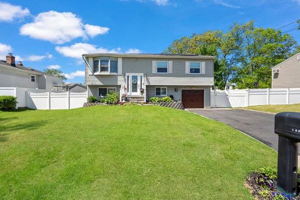 Attached, Backyard, Exterior, Facade, Raised Ranch
