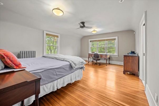 Bedroom, Home Office, Interior, Wood Texture Flooring