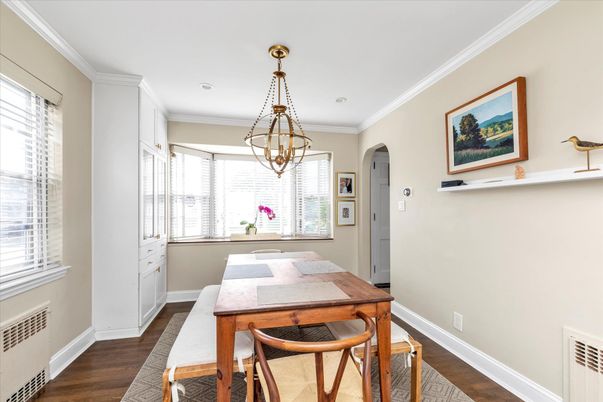 Chandelier, Dining room, Interior, Pendant Lights, Wood Texture Flooring
