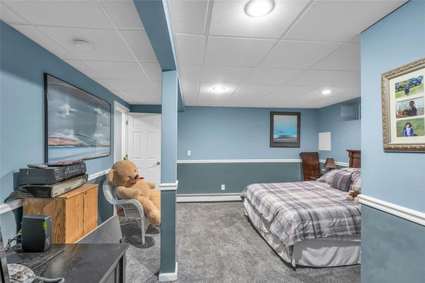 Bedroom, Home Office, Interior, Recessed Lighting
