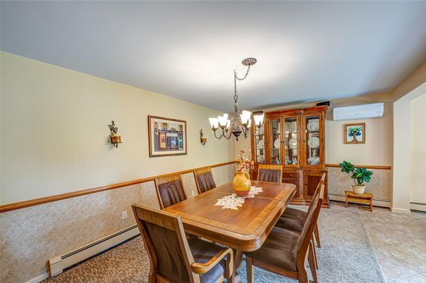 Chandelier, Dining room, Interior