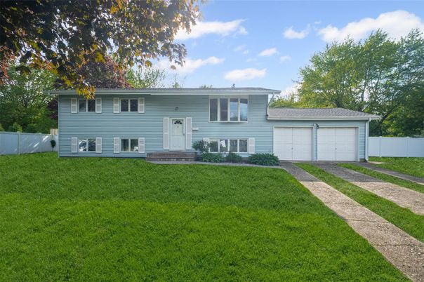 Attached, Backyard, Exterior, Facade, Raised Ranch