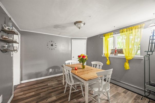 Dining room, Interior, Wood Texture Flooring