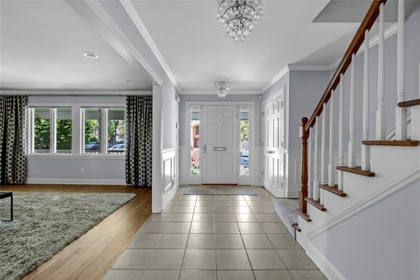 Chandelier, Interior, Recessed Lighting, Wood Texture Flooring