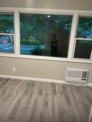 Empty room, Interior, Wood Texture Flooring
