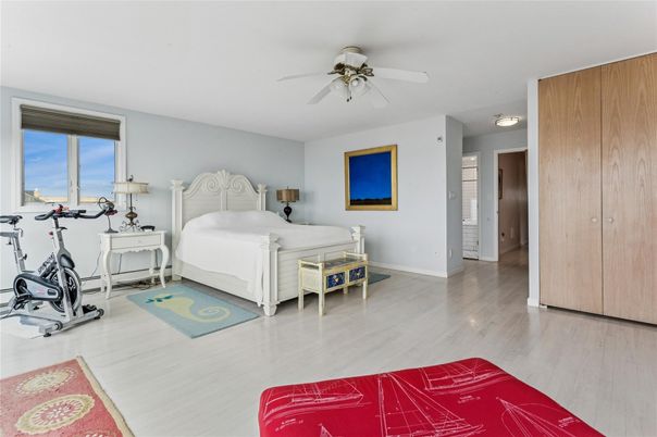 Bedroom, Fitness Equipment, Interior, Wood Texture Flooring