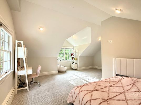 Bedroom, Home Office, Interior, Recessed Lighting