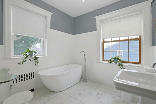 Bathroom, Free Standing Baths, Interior, Marble