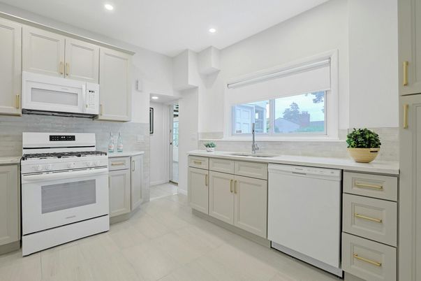 Interior, Kitchen, Recessed Lighting, Stainless Steel Appliances