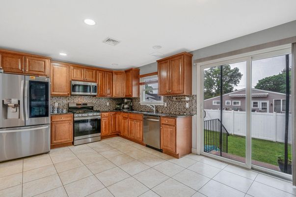 Interior, Kitchen, Recessed Lighting, Stainless Steel Appliances