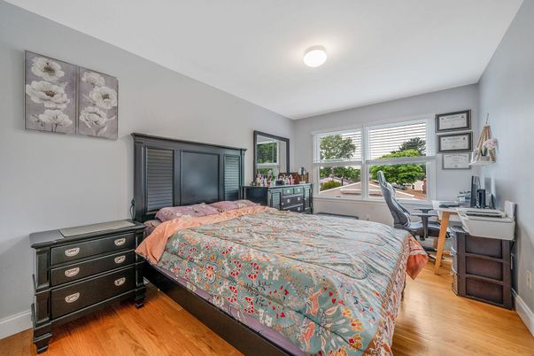 Bedroom, Home Office, Interior, Wood Texture Flooring
