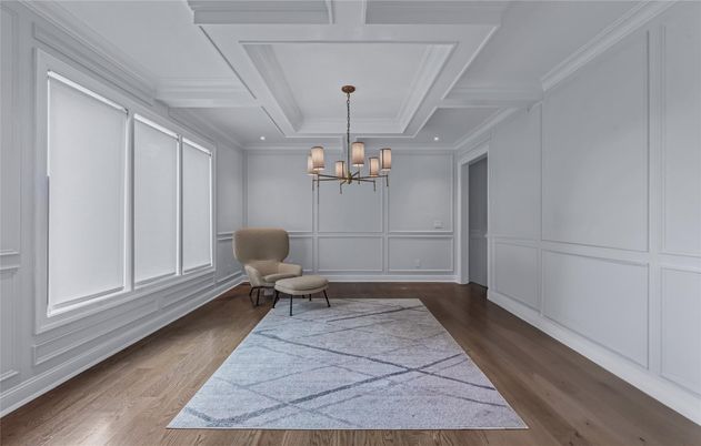 Chandelier, Interior, Recessed Lighting, Wood Texture Flooring