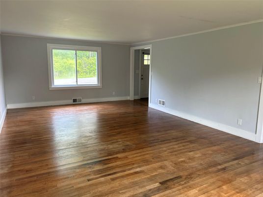 Empty room, Interior, Wood Texture Flooring