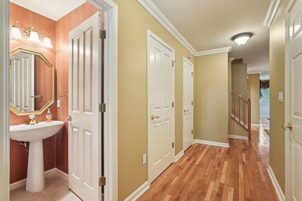 Bathroom, Interior, Wood Texture Flooring, Wooden Walls