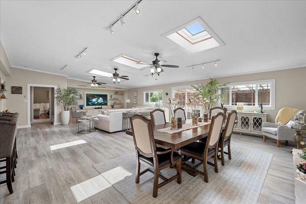 Dining room, Interior, Living room, Wood Texture Flooring