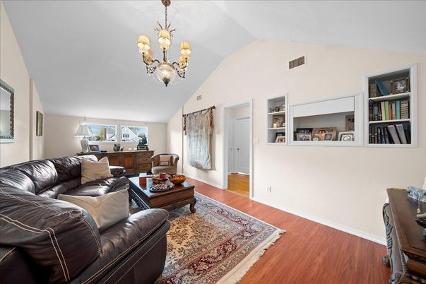 Chandelier, Interior, Living room, Wood Texture Flooring