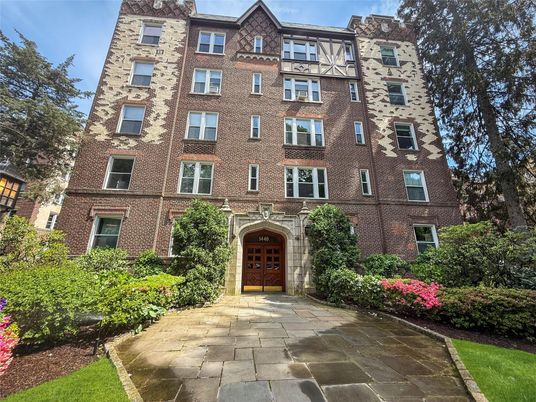 Exterior, Facade, Brick Facade, Condo Building