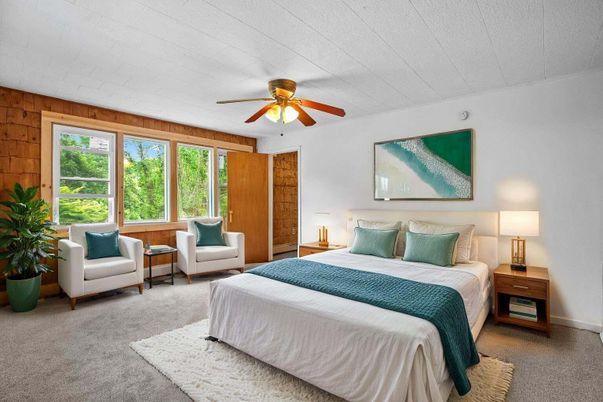 Bedroom, Interior, Wooden Walls